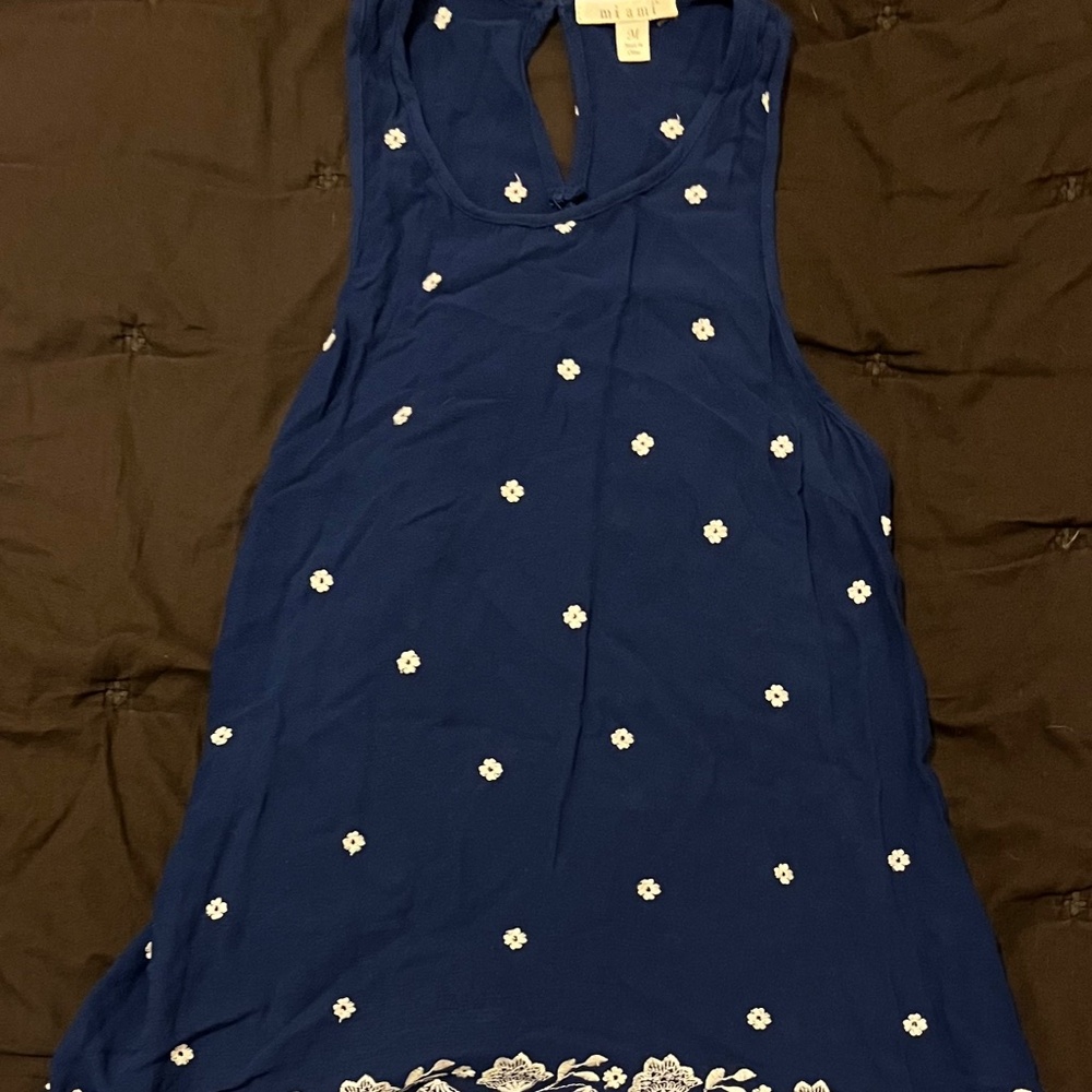 Dainty dressy racer back tank